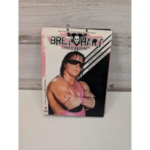 Bret Hit Man Hart DVD Pink WWE Wrestling 3 Disc Collectors Edition Set